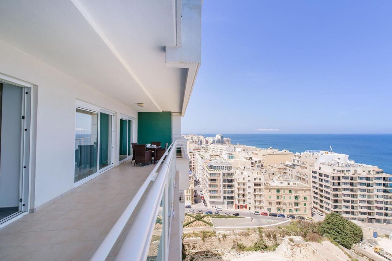 Seafront Luxury Apartment With Pool Sliema Ngoại thất bức ảnh