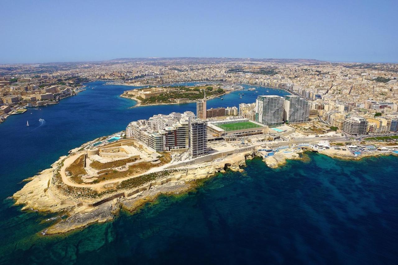 Seafront Luxury Apartment With Pool Sliema Ngoại thất bức ảnh