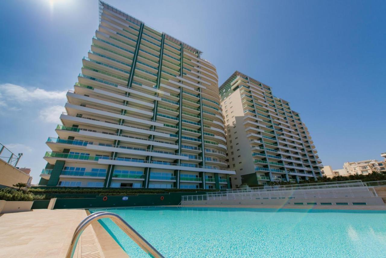 Seafront Luxury Apartment With Pool Sliema Ngoại thất bức ảnh